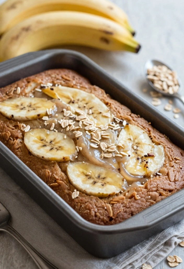 10 Healthier Cake Recipes for Light Sweet Balanced Treats - 3. Banana Oat Cake