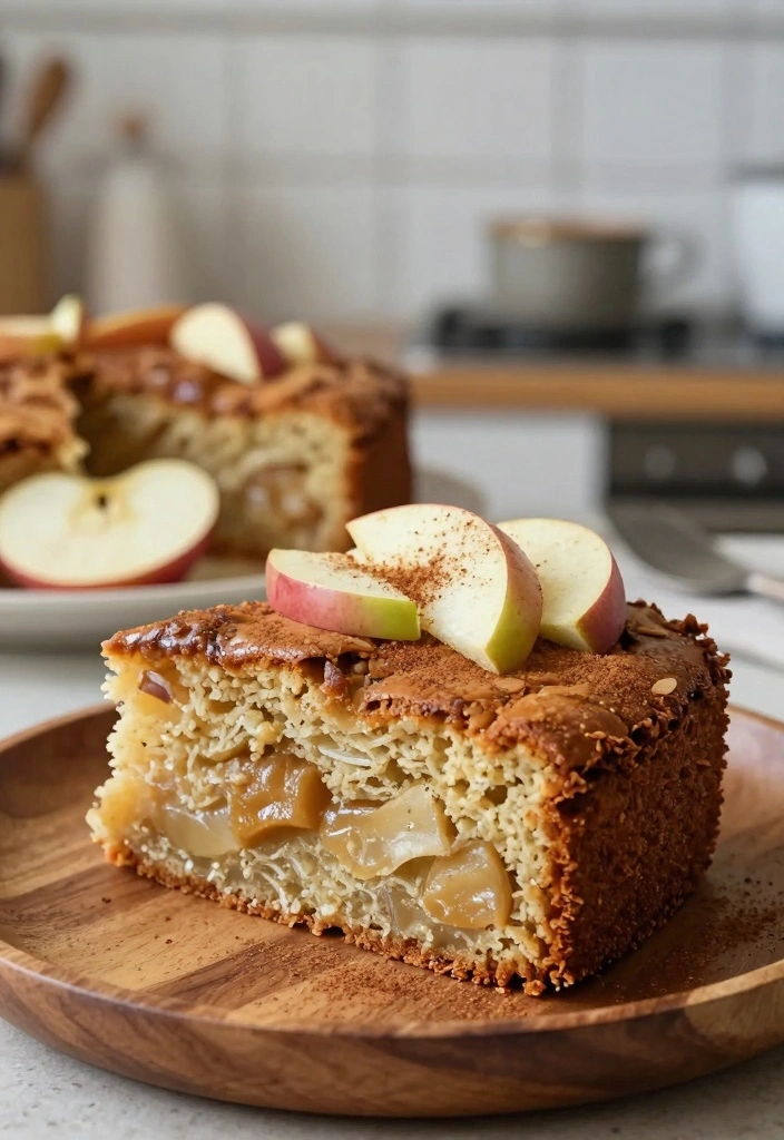 10 Healthier Cake Recipes for Light Sweet Balanced Treats - 8. Spiced Apple Cake