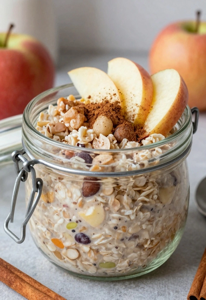 10 Healthy Apple Recipes for Nutritious Sweet Seasonal Flavor 1 10 Healthy Apple Recipes for Nutritious Sweet Seasonal Flavor 1. Cinnamon Apple Overnight Oats