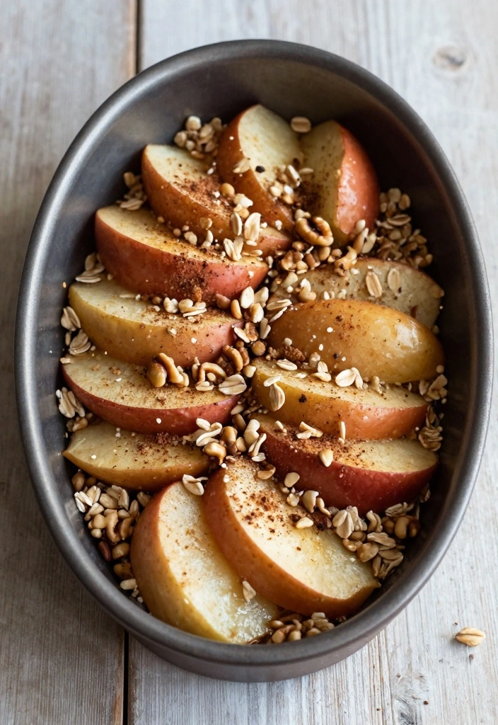 10 Healthy Apple Recipes for Nutritious Sweet Seasonal Flavor 23 10 Healthy Apple Recipes for Nutritious Sweet Seasonal Flavor 3. Baked Apple Slices with Oat Topping