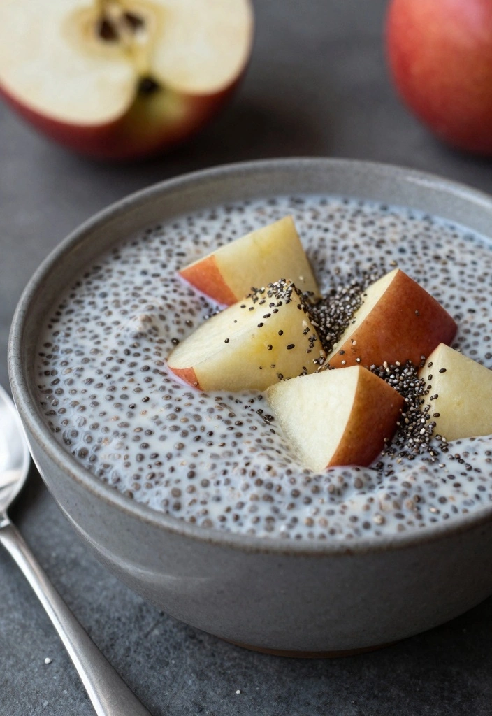 10 Healthy Apple Recipes for Nutritious Sweet Seasonal Flavor 34 10 Healthy Apple Recipes for Nutritious Sweet Seasonal Flavor 4. Apple Chia Seed Pudding