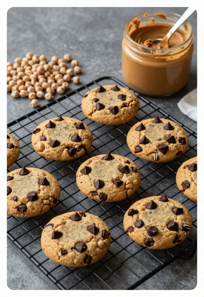 10 Healthy Cookie Recipes for Guilt Free Nutritious Treats 4. Chickpea Chocolate Chip Cookies