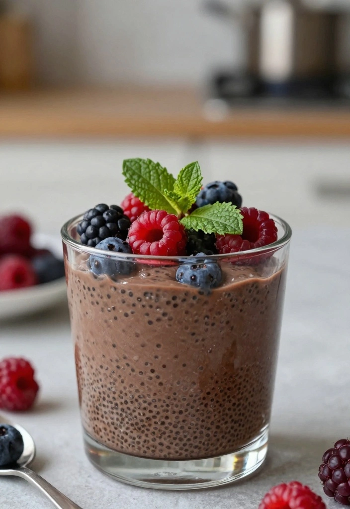 10 Healthy Oat Dessert Recipes for Light Wholesome Sweetness 56 10 Healthy Oat Dessert Recipes for Light Wholesome Sweetness 6. Oatmeal Chocolate Chia Pudding