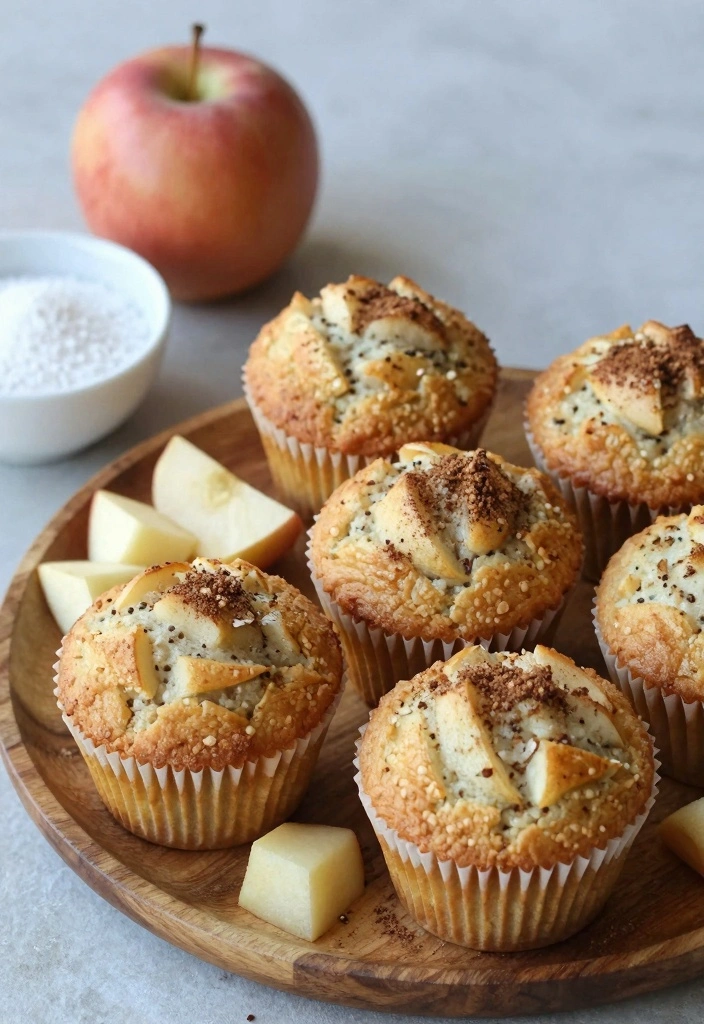 10 Low Carb Apple Recipes for Fresh Flavor Without Sugar 2. Keto Apple Muffins