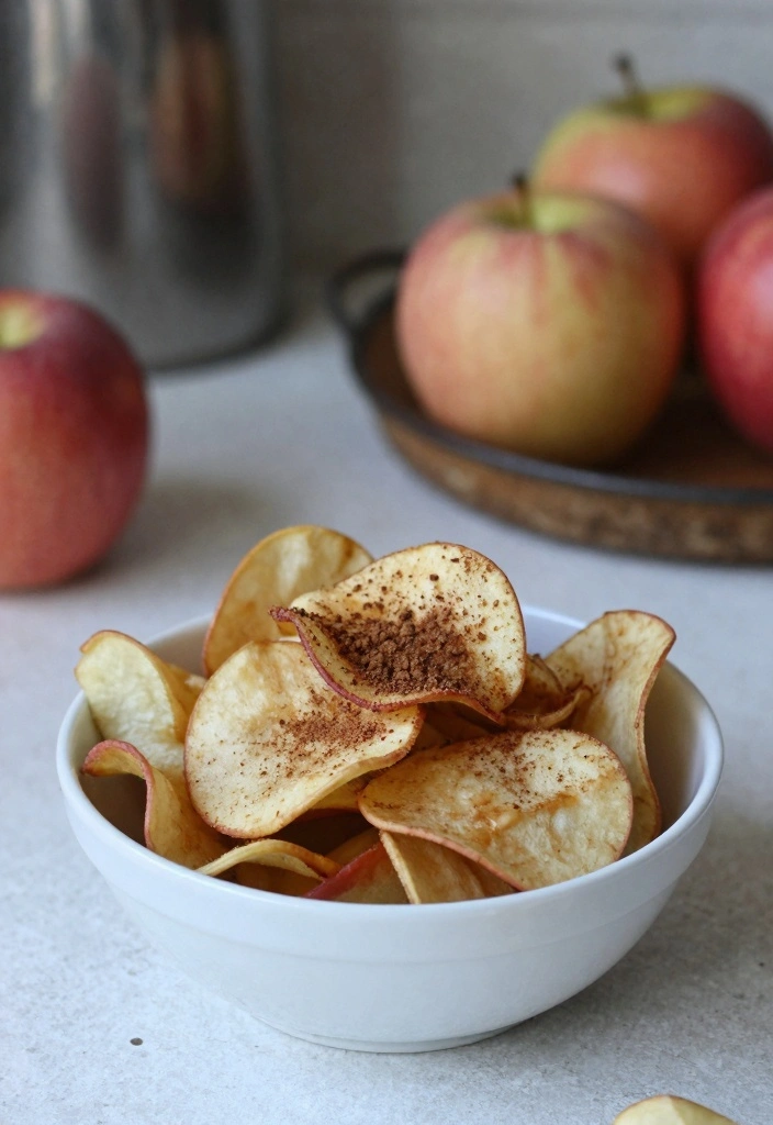 10 Low Carb Apple Recipes for Fresh Flavor Without Sugar 9. Oven Baked Apple Chips