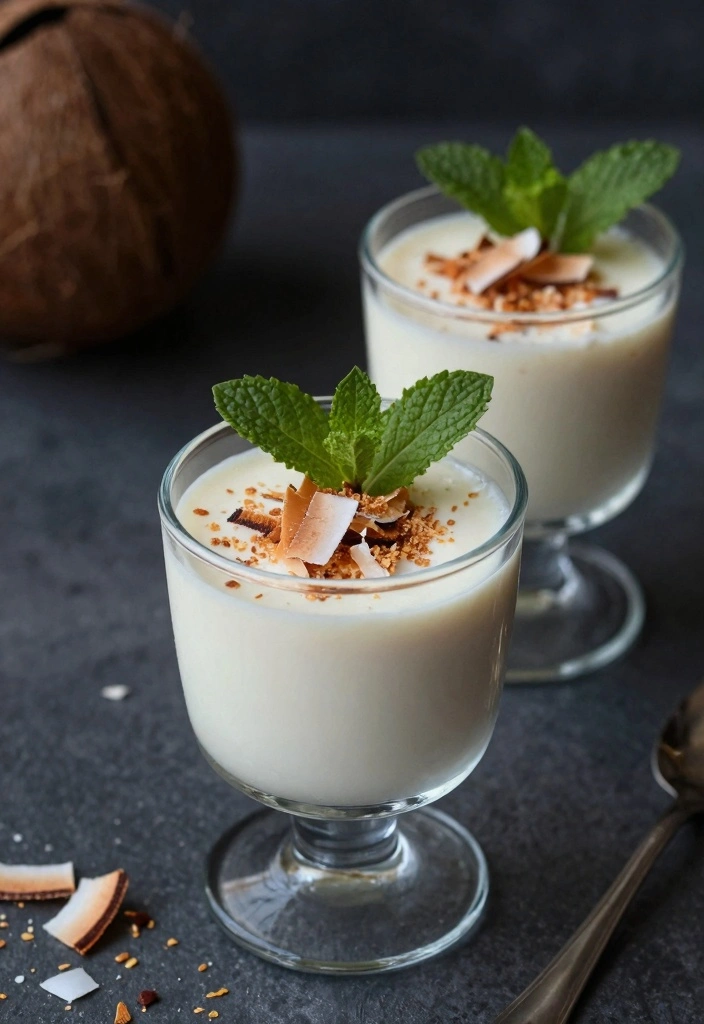 10 Milk Dessert Recipes for Creamy Light Sweet Flavor 1. Coconut Cream Pudding