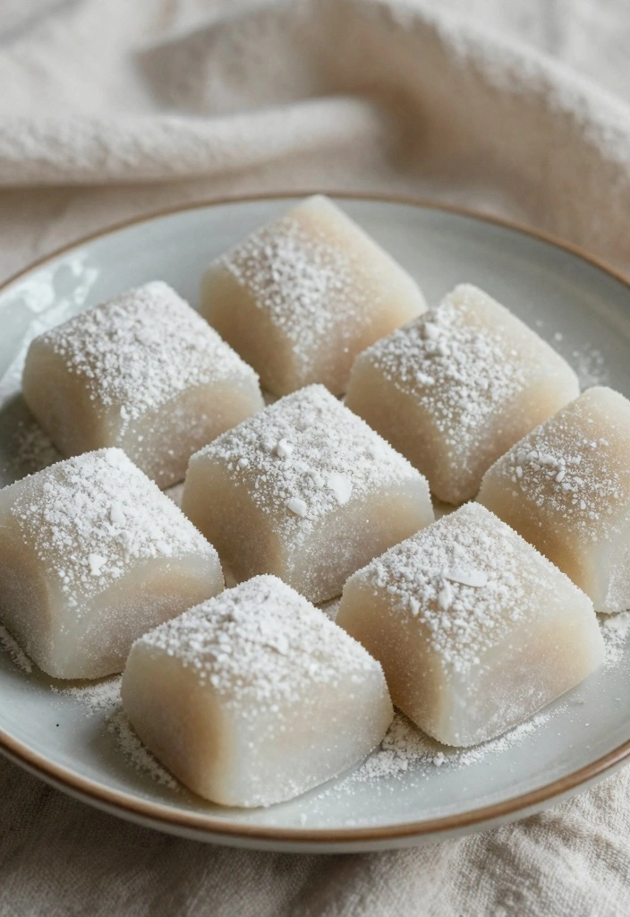 10 Mochi Flour Baking Recipes for Chewy Fun Soft Desserts 1 10 Mochi Flour Baking Recipes for Chewy Fun Soft Desserts 1. Classic Mochi Rice Cakes