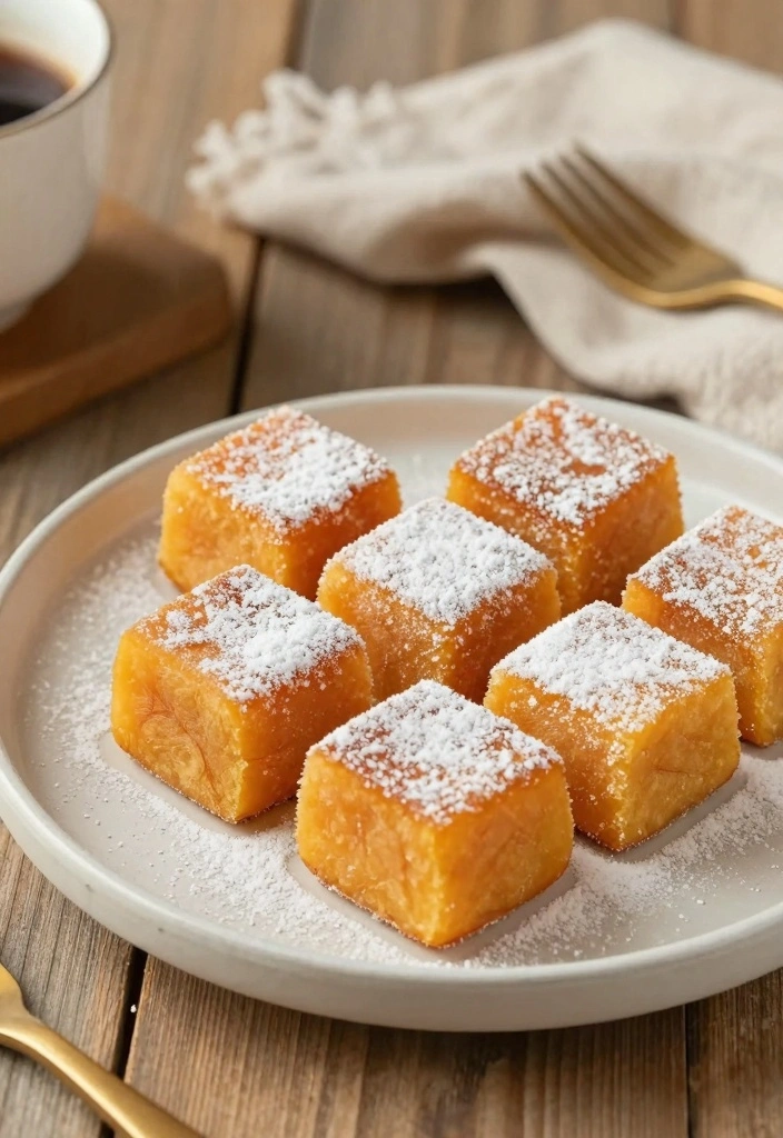 10 Mochi Flour Baking Recipes for Chewy Fun Soft Desserts 100 10 Mochi Flour Baking Recipes for Chewy Fun Soft Desserts 10. Sweet Potato Mochi Cakes