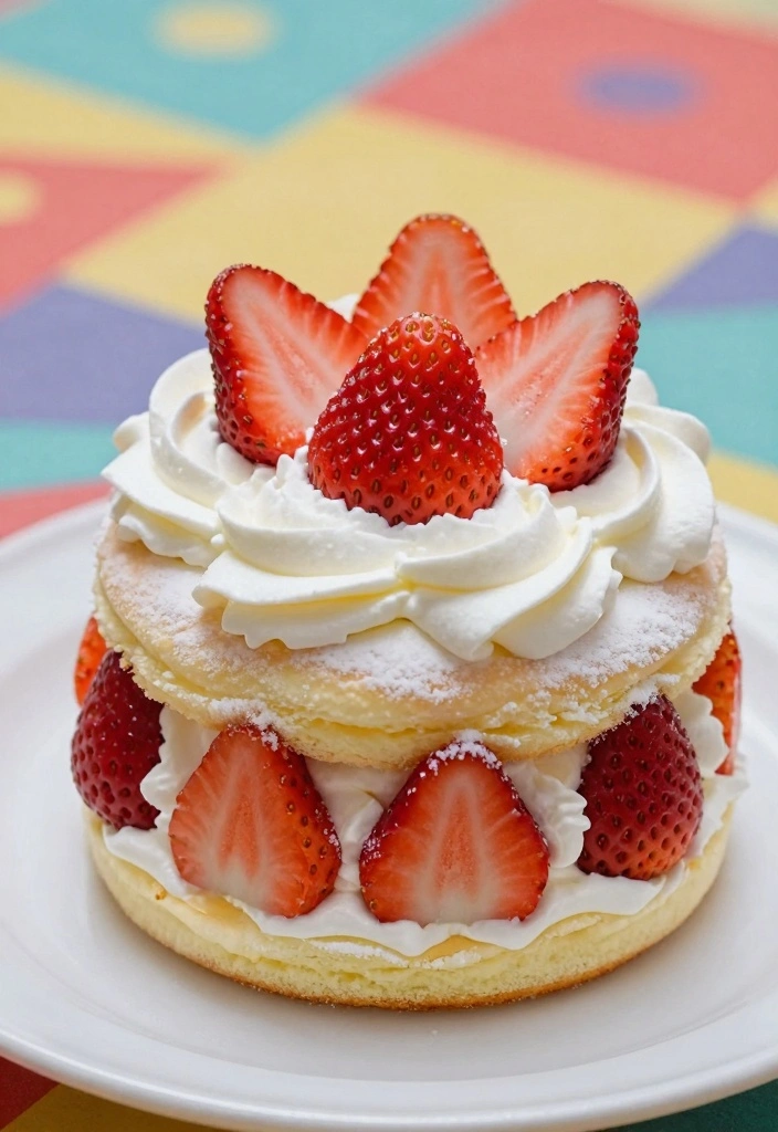 10 Mochi Flour Baking Recipes for Chewy Fun Soft Desserts 23 10 Mochi Flour Baking Recipes for Chewy Fun Soft Desserts 3. Mochi Flour Strawberry Shortcake