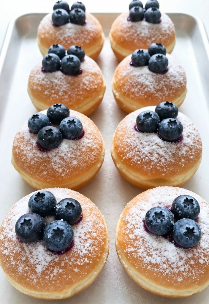 10 Mochi Flour Baking Recipes for Chewy Fun Soft Desserts 67 10 Mochi Flour Baking Recipes for Chewy Fun Soft Desserts 7. Blueberry Mochi Donuts