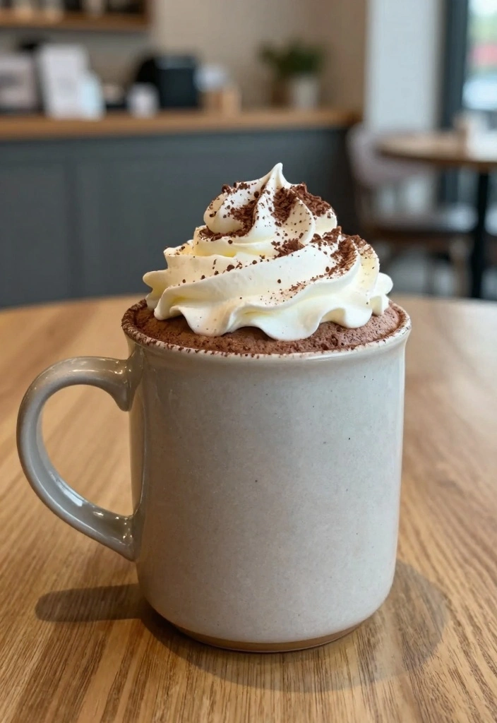 10 Mug Cake Recipes for Quick Single Serve Sweetness 9. Mocha Mug Cake