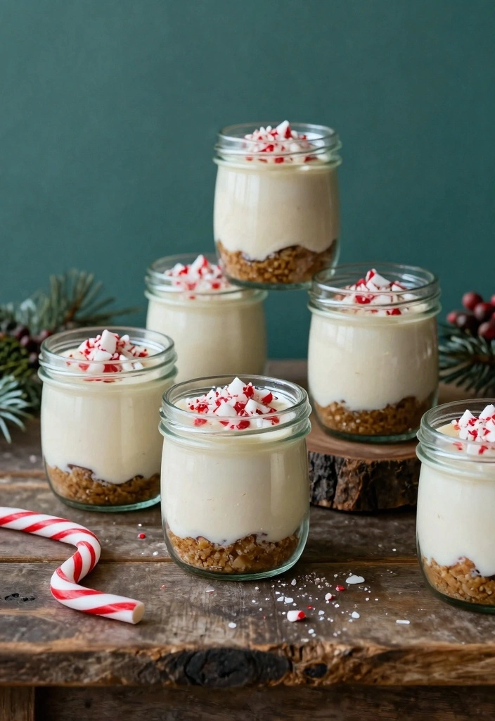 10 Peppermint Dessert Recipes for Cool Fresh Festive Treats 34 10 Peppermint Dessert Recipes for Cool Fresh Festive Treats 4. No Bake Peppermint Cheesecake Jars