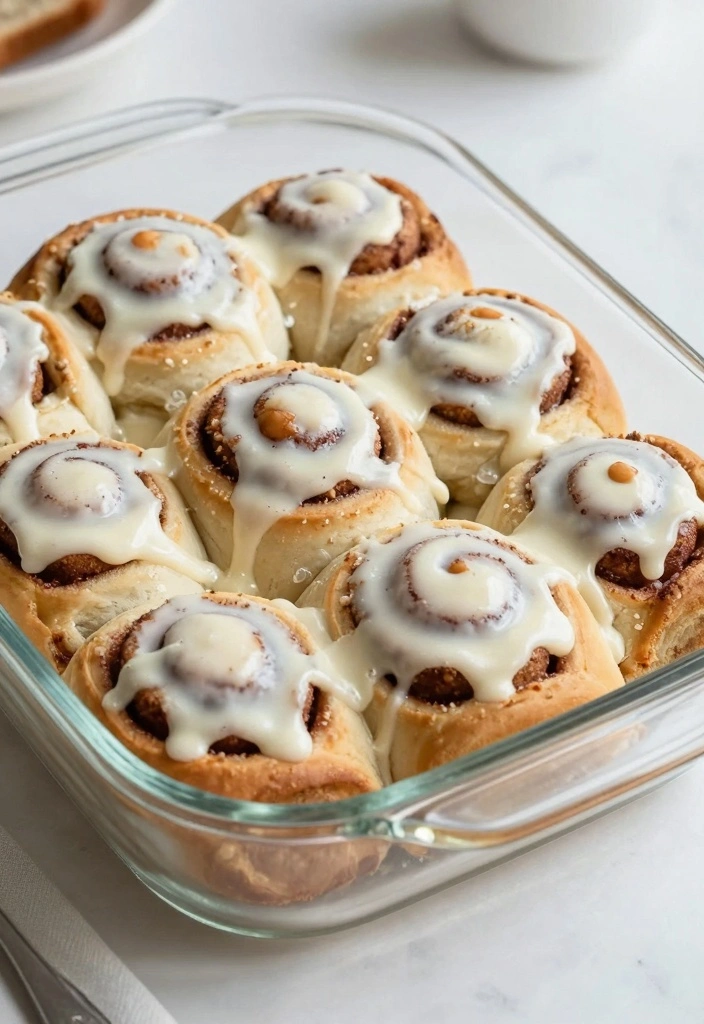10 Pyrex Oval Baking Dish Recipes for Cozy Warm Baked Treats 8. Cinnamon Rolls