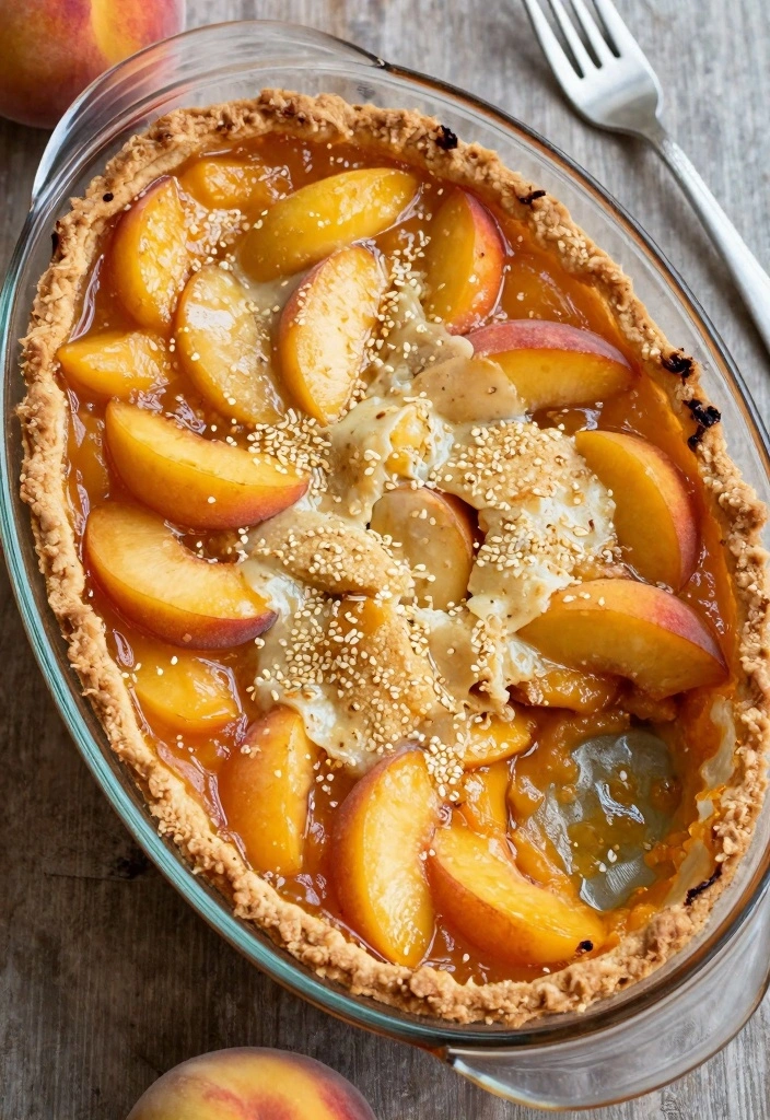 10 Pyrex Oval Baking Dish Recipes for Cozy Warm Baked Treats 9. Peach Cobbler