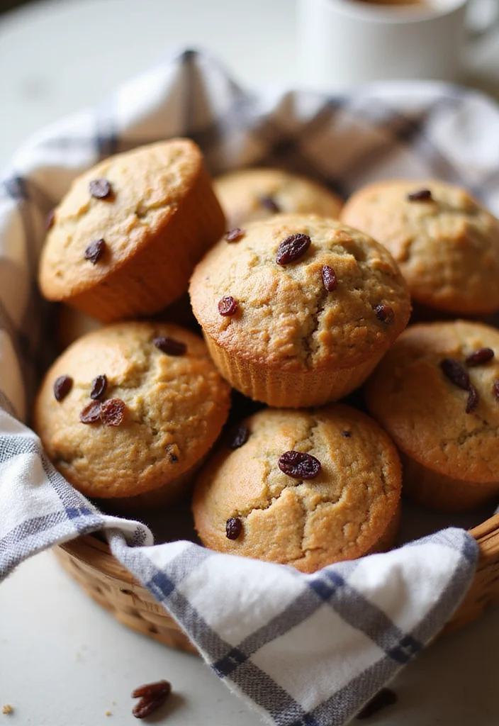 10 Raisin Baking Recipes for Chewy Sweet Classic Flavor - 6. Raisin Whole Wheat Muffins