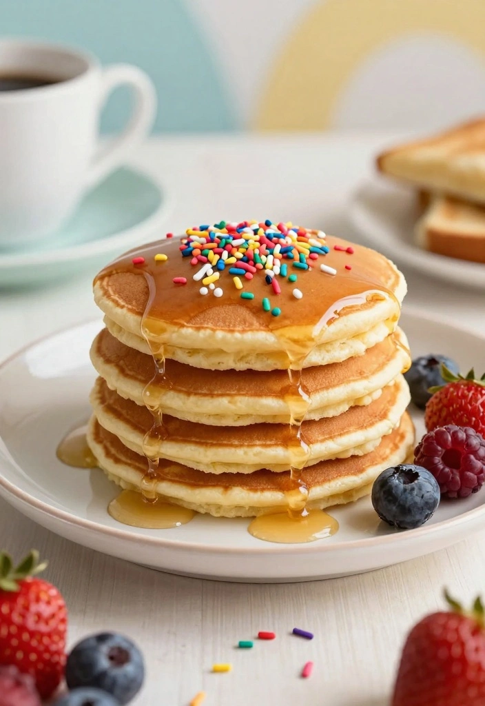 10 Recipes From Cake Mixes for Fast Creative Easy Desserts 23 10 Recipes From Cake Mixes for Fast Creative Easy Desserts 3. Funfetti Cake Mix Pancakes