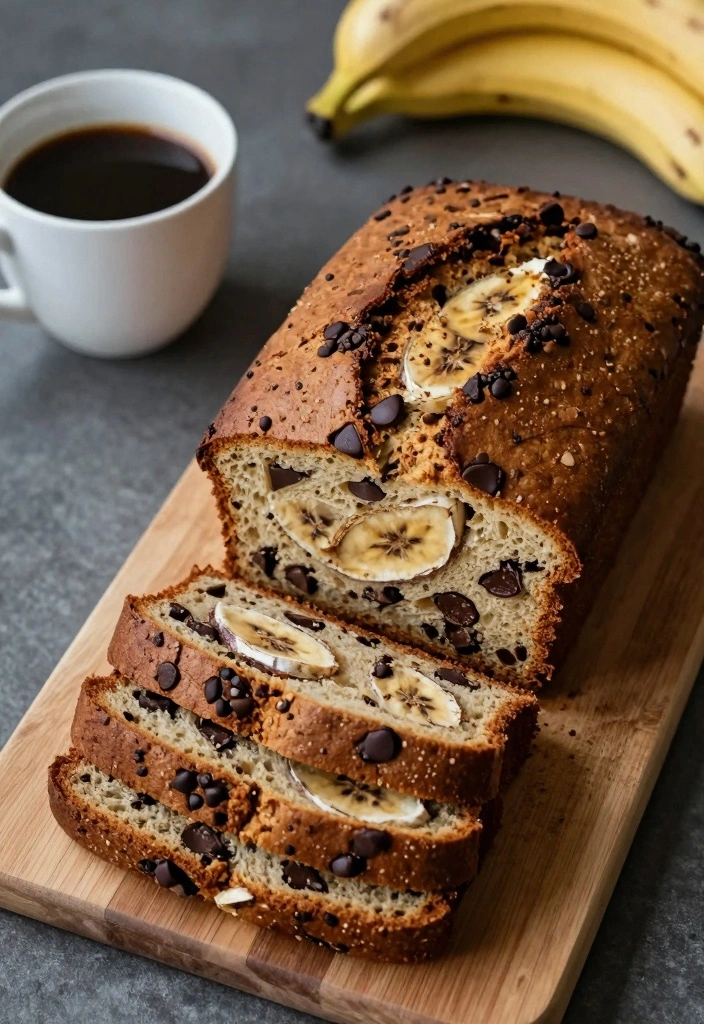 10 Recipes With Cake Flour for Soft Tender Bakery Style Crumb - 10. Chocolate Chip Banana Bread
