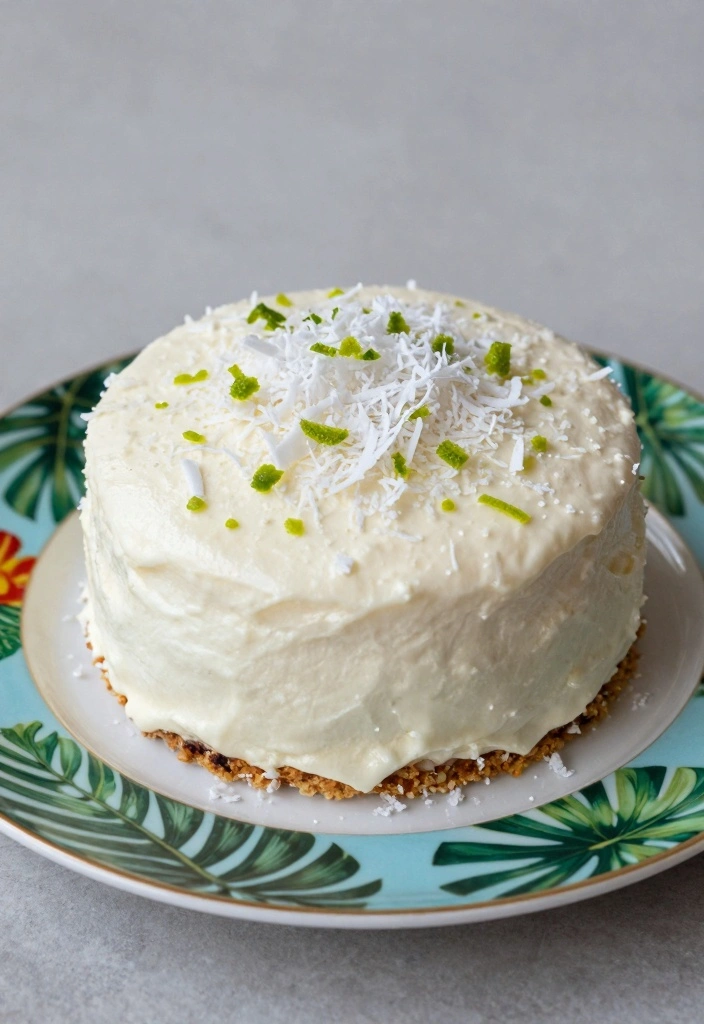 10 Vegetarian Cake Recipes for Egg Free Flavorful Baking - 10. Coconut Lime Cake