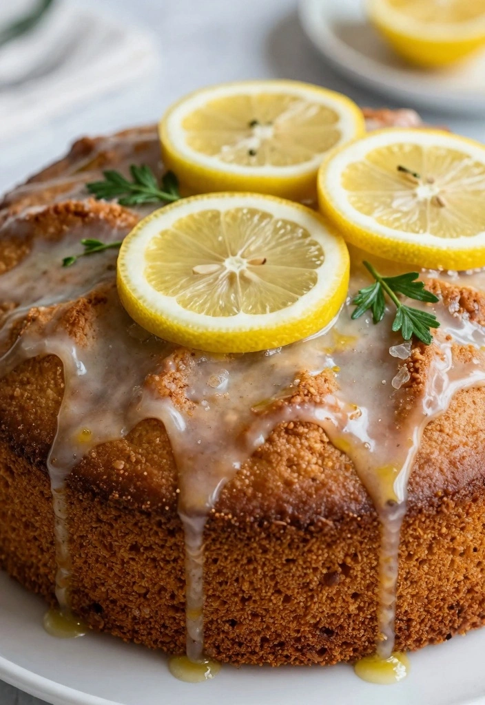 10 Vegetarian Cake Recipes for Egg Free Flavorful Baking - 2. Zesty Lemon Olive Oil Cake
