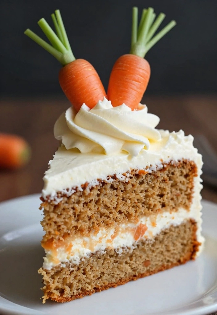 10 Vegetarian Cake Recipes for Egg Free Flavorful Baking - 3. Fluffy Vegan Carrot Cake