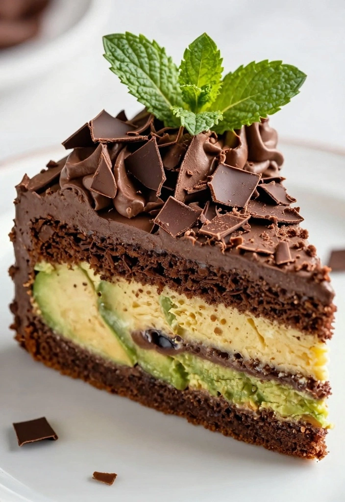 10 Vegetarian Cake Recipes for Egg Free Flavorful Baking - 4. Chocolate Avocado Cake