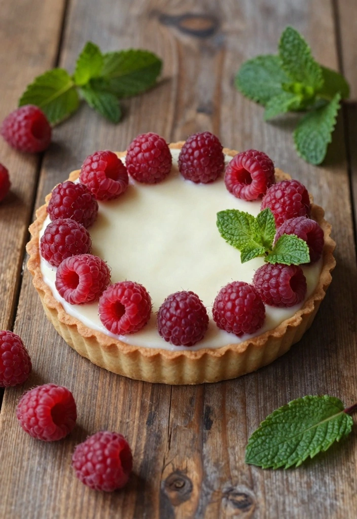 10 White Chocolate Dessert Recipes for Sweet Creamy Indulgence 12 10 White Chocolate Dessert Recipes for Sweet Creamy Indulgence 2. White Chocolate Raspberry Tart