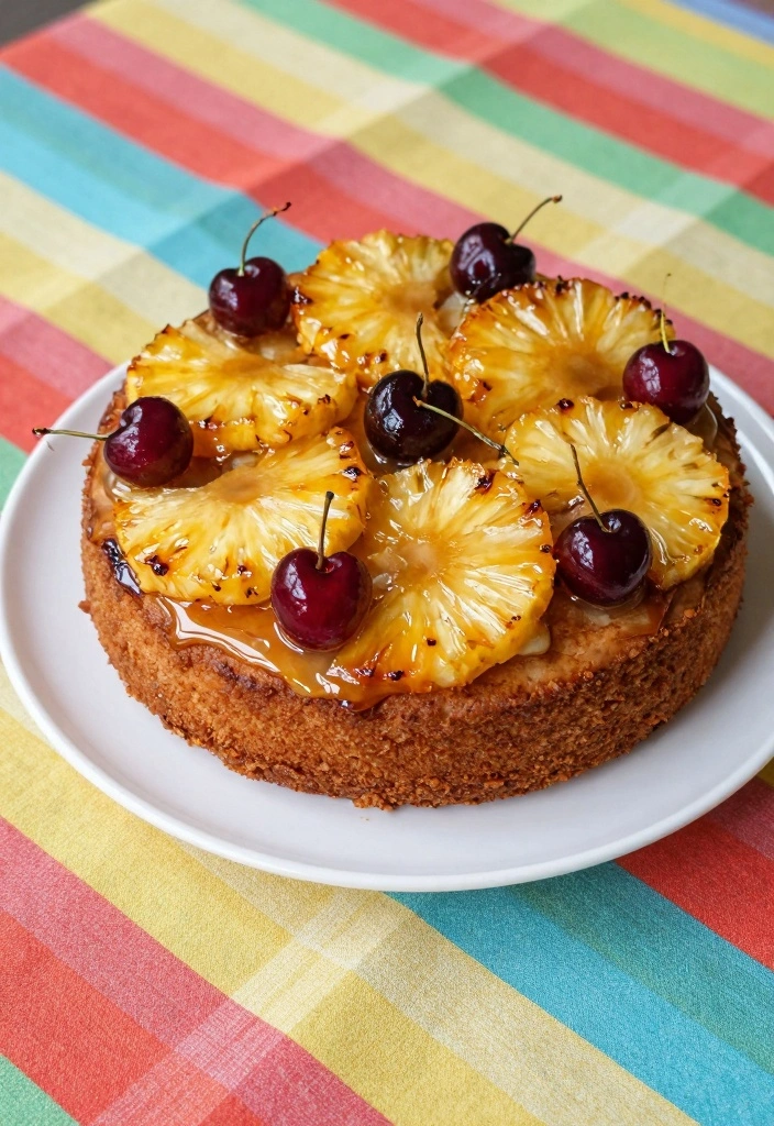 12 Delicious Cake Recipes for Moist Sweet Crowd Pleasing Bakes - 7. Pineapple Upside Down Cake